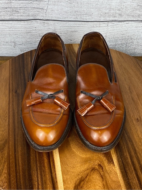 FootJoy Classics Vintage Tassel Loafers Brown Leather 73494 Mens Shoe Size 8.5 D main image 9